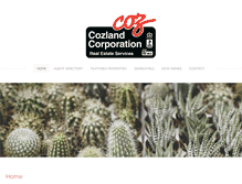 Tablet Screenshot of cozland.com
